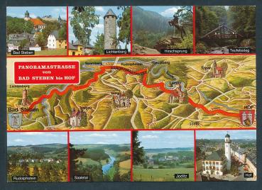 Panoramastrasse von Bad Steben bis Hof